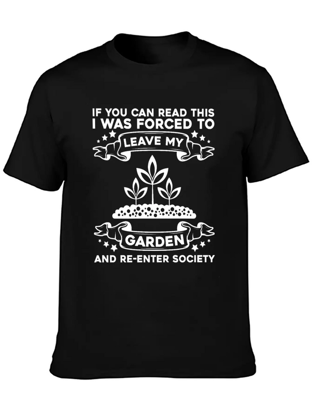Gardening Garden Gardener Lightweight Cotton T-Shirt – Daily Comfort Graphic Shirt