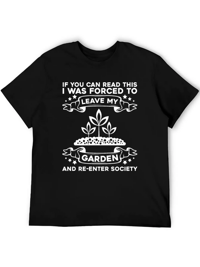 Gardening Garden Gardener Lightweight Cotton T-Shirt – Daily Comfort Graphic Shirt