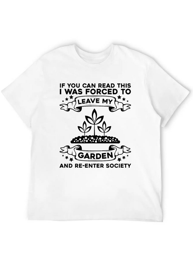 Gardening Garden Gardener Lightweight Cotton T-Shirt – Daily Comfort Graphic Shirt
