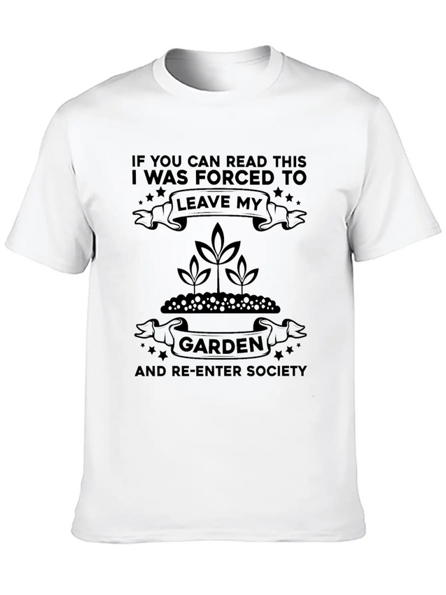 Gardening Garden Gardener Lightweight Cotton T-Shirt – Daily Comfort Graphic Shirt
