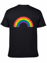 Gay Pride LGBTQ Grunge Rainbow Lightweight Cotton T-Shirt – Daily Comfort Graphic Shirt