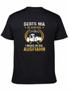 Gebts Ma De Schlissl I Muas In Odl Ausfiahn Lightweight Cotton T-Shirt – Daily Comfort Graphic Shirt