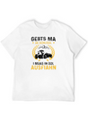 Gebts Ma De Schlissl I Muas In Odl Ausfiahn Lightweight Cotton T-Shirt – Daily Comfort Graphic Shirt