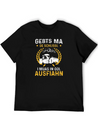 Gebts Ma De Schlissl I Muas In Odl Ausfiahn Lightweight Cotton T-Shirt – Daily Comfort Graphic Shirt