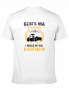 Gebts Ma De Schlissl I Muas In Odl Ausfiahn Lightweight Cotton T-Shirt – Daily Comfort Graphic Shirt
