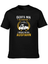 Gebts Ma De Schlissl I Muas In Odl Ausfiahn Lightweight Cotton T-Shirt – Daily Comfort Graphic Shirt