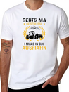 Gebts Ma De Schlissl I Muas In Odl Ausfiahn Lightweight Cotton T-Shirt – Daily Comfort Graphic Shirt