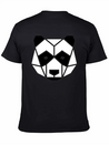 Geometric Animal: Panda Bear Lightweight Cotton T-Shirt – Daily Comfort Graphic Shirt