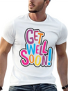 Get Well Soon Cards Lightweight Cotton T-Shirt – Daily Comfort Graphic Shirt