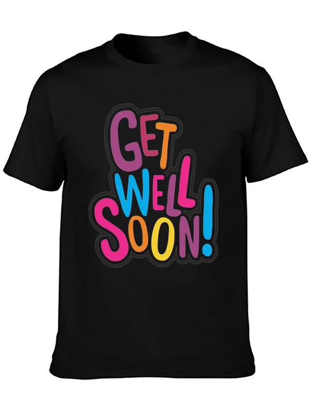 Get Well Soon Cards Lightweight Cotton T-Shirt – Daily Comfort Graphic Shirt