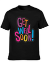 Get Well Soon Cards Lightweight Cotton T-Shirt – Daily Comfort Graphic Shirt