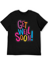 Get Well Soon Cards Lightweight Cotton T-Shirt – Daily Comfort Graphic Shirt