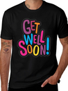 Get Well Soon Cards Lightweight Cotton T-Shirt – Daily Comfort Graphic Shirt