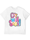 Get Well Soon Cards Lightweight Cotton T-Shirt – Daily Comfort Graphic Shirt