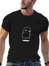 Ghost Halloween Sad Cry Lightweight Cotton T-Shirt – Daily Comfort Graphic Shirt