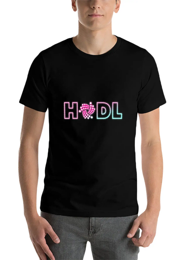 (Gift) HODL Neon Lightweight Cotton T-Shirt – Daily Comfort Graphic Shirt