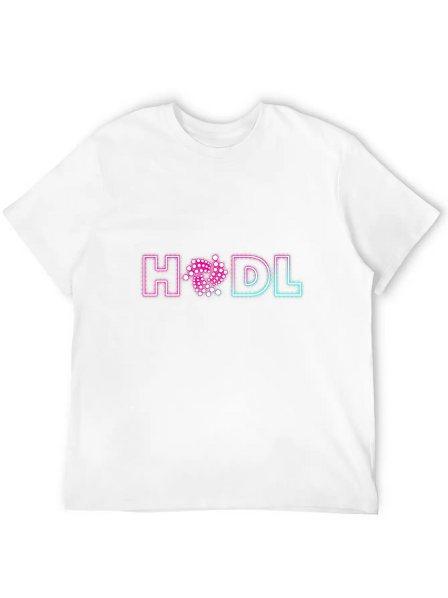(Gift) HODL Neon Lightweight Cotton T-Shirt – Daily Comfort Graphic Shirt