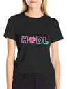 (Gift) HODL Neon Lightweight Cotton T-Shirt – Daily Comfort Graphic Shirt