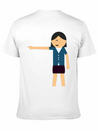 Girl Pointed Lightweight Cotton T-Shirt – Daily Comfort Graphic Shirt