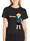 Girl Pointed Lightweight Cotton T-Shirt – Daily Comfort Graphic Shirt