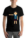 Girl Pointed Lightweight Cotton T-Shirt – Daily Comfort Graphic Shirt