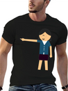 Girl Pointed Lightweight Cotton T-Shirt – Daily Comfort Graphic Shirt