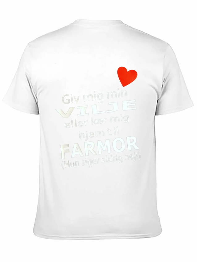Give Me My Will Or Chorus To Grandma's Home Lightweight Cotton T-Shirt – Daily Comfort Graphic Shirt