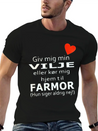 Give Me My Will Or Chorus To Grandma's Home Lightweight Cotton T-Shirt – Daily Comfort Graphic Shirt