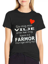 Give Me My Will Or Chorus To Grandma's Home Lightweight Cotton T-Shirt – Daily Comfort Graphic Shirt