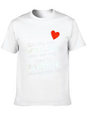 Give Me My Will Or Chorus To Grandma's Home Lightweight Cotton T-Shirt – Daily Comfort Graphic Shirt