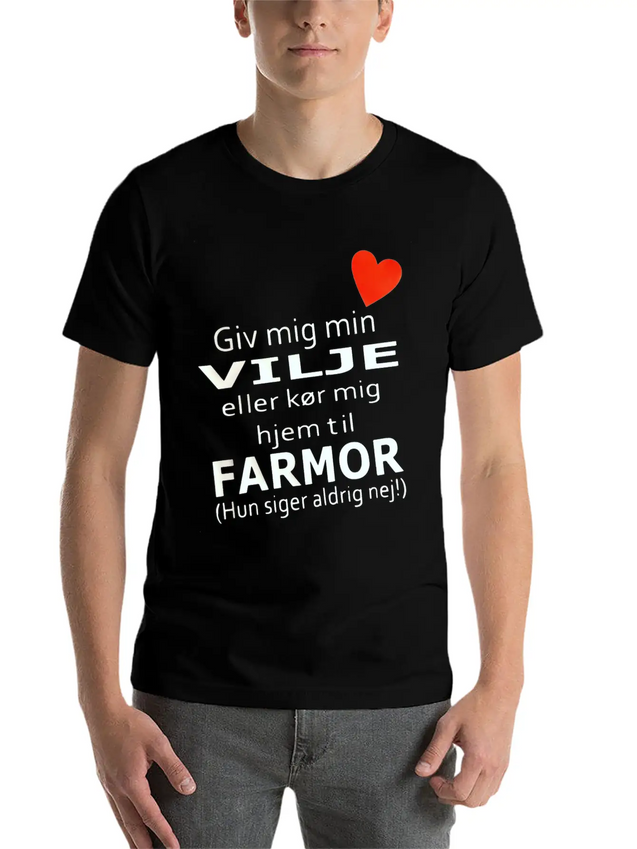 Give Me My Will Or Chorus To Grandma's Home Lightweight Cotton T-Shirt – Daily Comfort Graphic Shirt