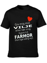 Give Me My Will Or Chorus To Grandma's Home Lightweight Cotton T-Shirt – Daily Comfort Graphic Shirt