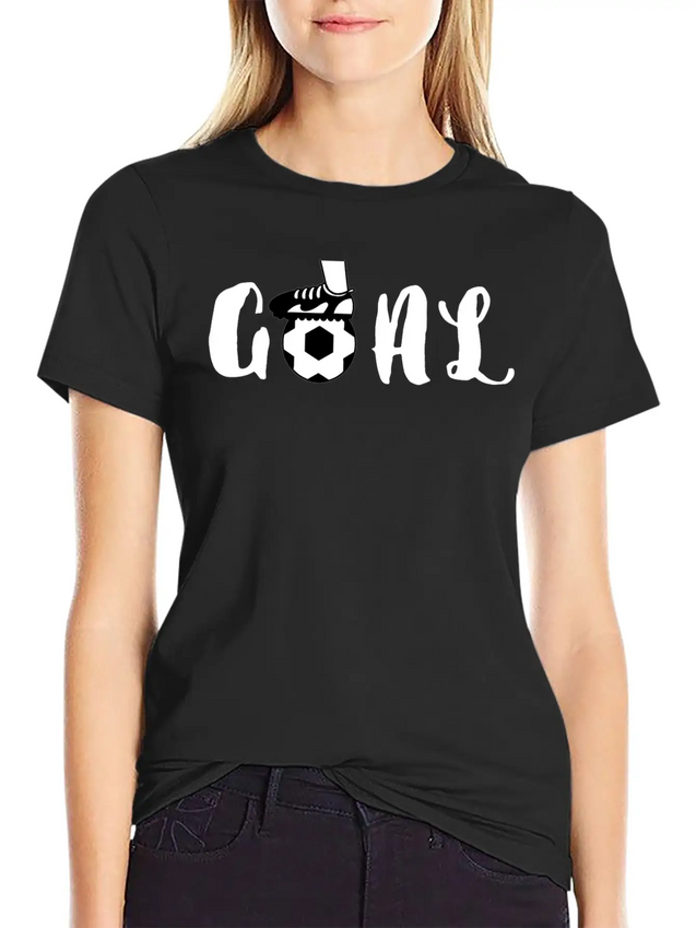 Goal Lightweight Cotton T-Shirt – Daily Comfort Graphic Shirt