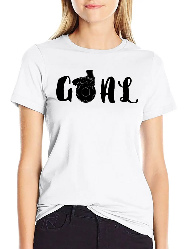 Goal Lightweight Cotton T-Shirt – Daily Comfort Graphic Shirt