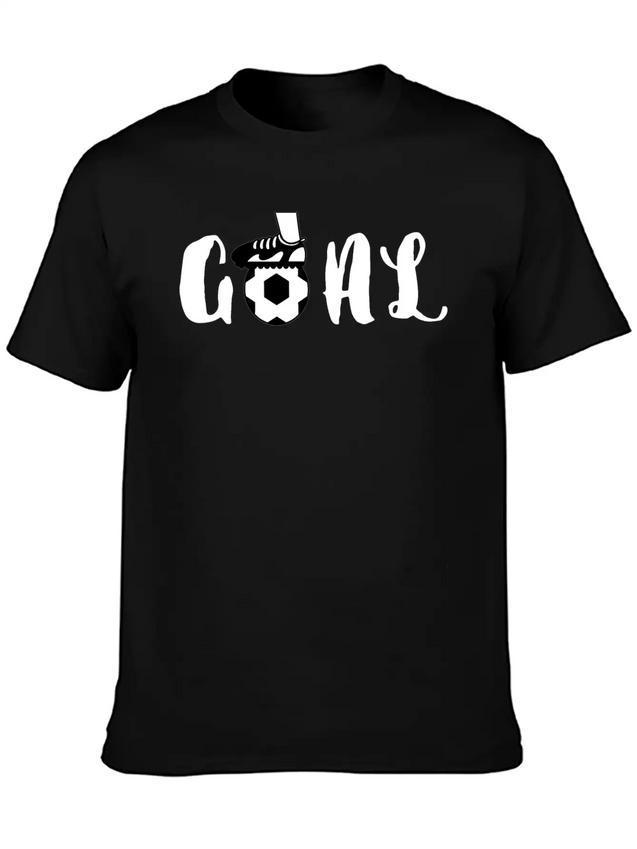 Goal Lightweight Cotton T-Shirt – Daily Comfort Graphic Shirt