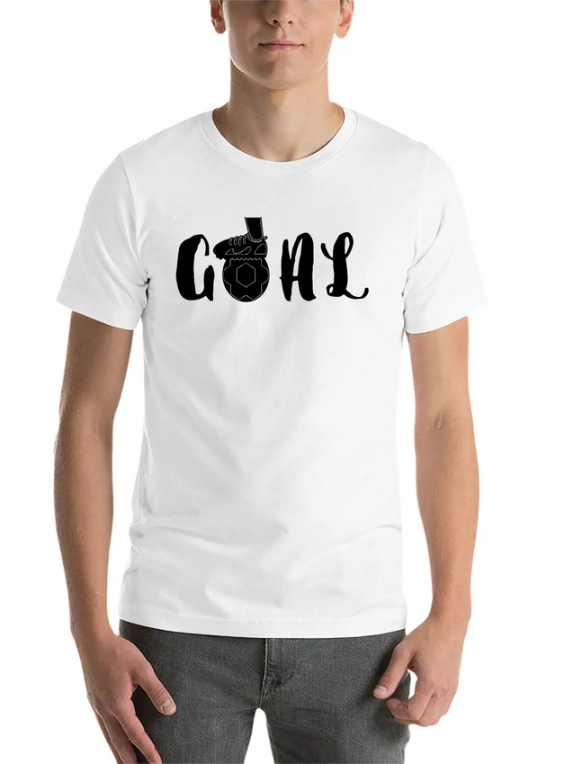Goal Lightweight Cotton T-Shirt – Daily Comfort Graphic Shirt
