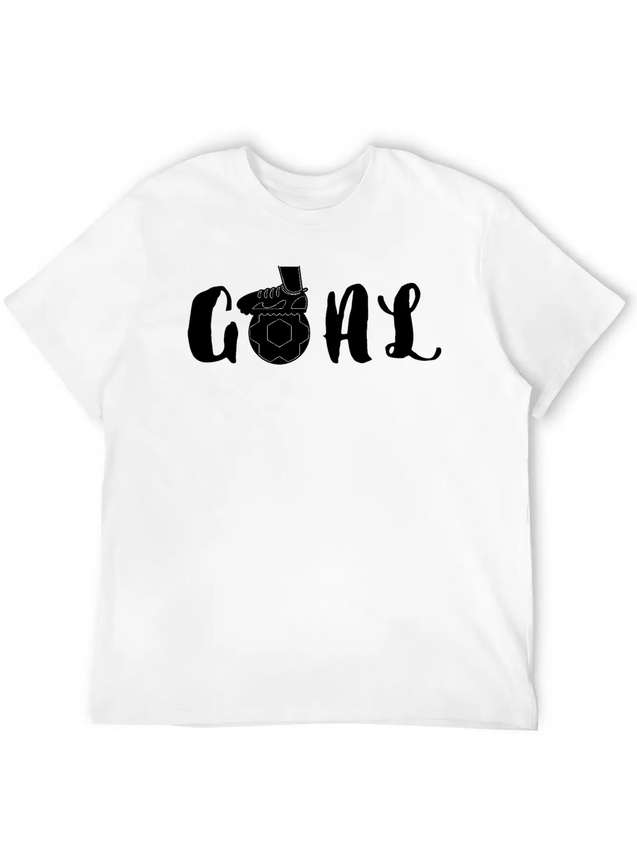 Goal Lightweight Cotton T-Shirt – Daily Comfort Graphic Shirt