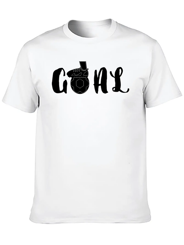 Goal Lightweight Cotton T-Shirt – Daily Comfort Graphic Shirt