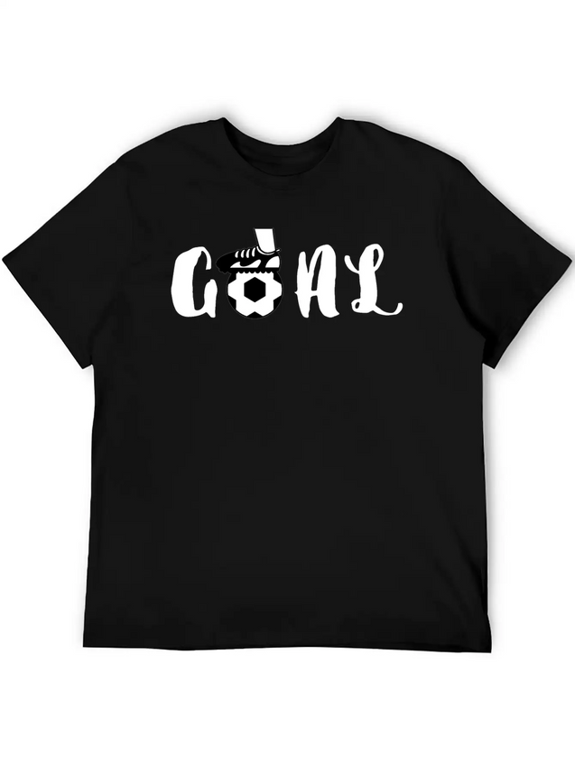 Goal Lightweight Cotton T-Shirt – Daily Comfort Graphic Shirt