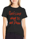 God's Nam Is Not Damn Lightweight Cotton T-Shirt – Daily Comfort Graphic Shirt