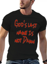 God's Nam Is Not Damn Lightweight Cotton T-Shirt – Daily Comfort Graphic Shirt