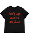 God's Nam Is Not Damn Lightweight Cotton T-Shirt – Daily Comfort Graphic Shirt