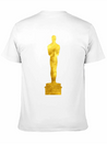 Gold Oscar Lightweight Cotton T-Shirt – Daily Comfort Graphic Shirt
