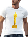 Gold Oscar Lightweight Cotton T-Shirt – Daily Comfort Graphic Shirt