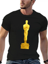 Gold Oscar Lightweight Cotton T-Shirt – Daily Comfort Graphic Shirt