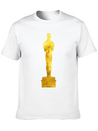 Gold Oscar Lightweight Cotton T-Shirt – Daily Comfort Graphic Shirt