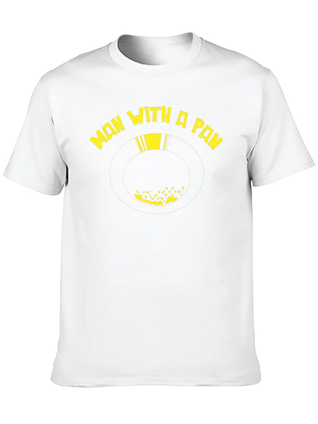 Gold Panning, GOld Digger Lightweight Cotton T-Shirt – Daily Comfort Graphic Shirt