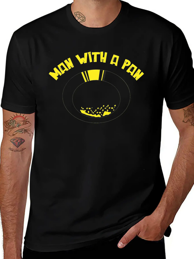 Gold Panning, GOld Digger Lightweight Cotton T-Shirt – Daily Comfort Graphic Shirt