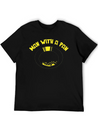 Gold Panning, GOld Digger Lightweight Cotton T-Shirt – Daily Comfort Graphic Shirt