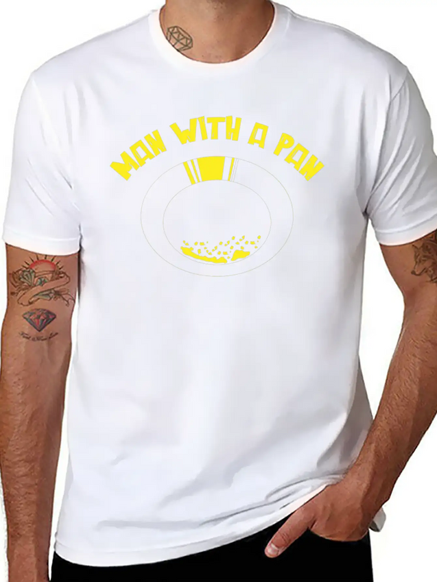 Gold Panning, GOld Digger Lightweight Cotton T-Shirt – Daily Comfort Graphic Shirt